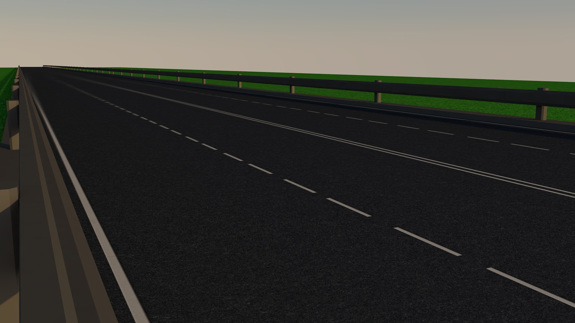 3D Highway Street Freeway - TurboSquid 1591704