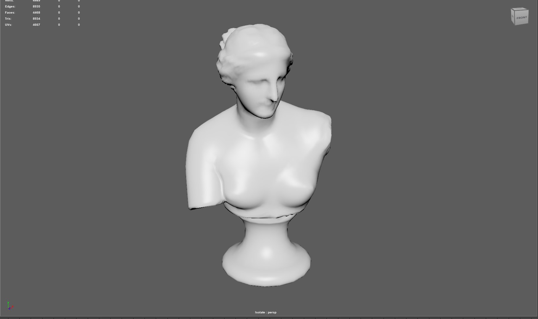 Venus de Milo Bust Sculpture  Low Poly 3D Model  PBR Textured  Carrara Marble 3D model https://p.turbosquid.com/ts-thumb/V1/rylshp/aO/render2/jpg/1744657505/1920x1080/fit_q87/c6bb26ed4c282600a87dc4866dd1afb8ed5f3b10/render2.jpg