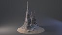 Cave Stalagmites 07 PBR