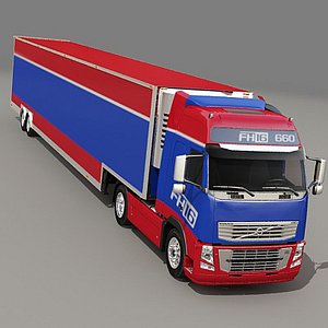 Volvo Truck with trailer