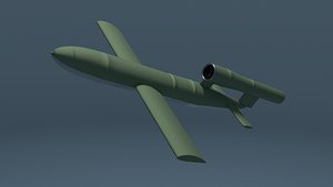 3ds max v-1 flying bomb