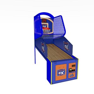 3D model hoopsfx basketball