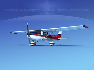 3d cessna 152 aerobat