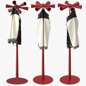 3D Cessato Allarme Poltronova Coat Rack