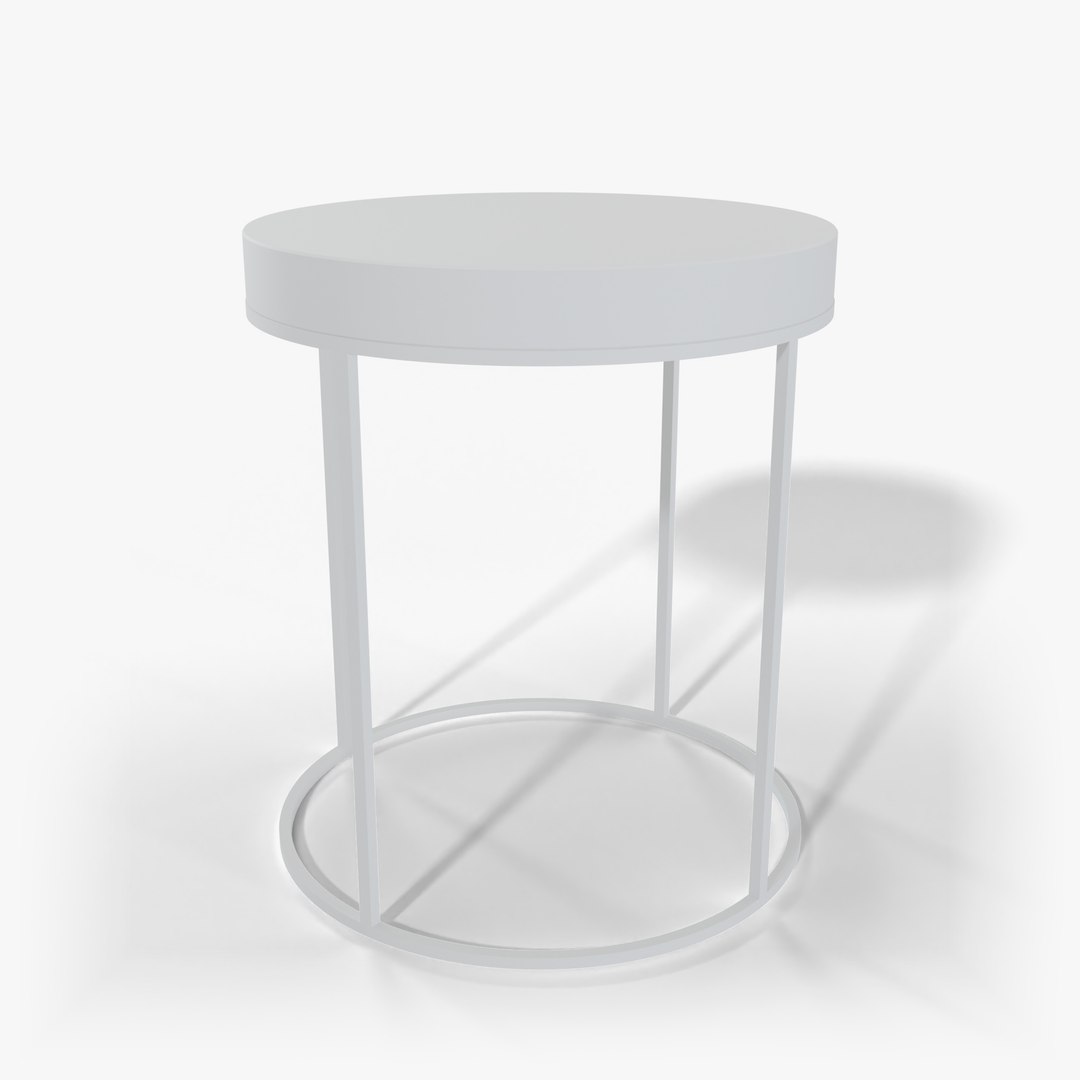 Knight Side Table - Round Black and Brass End Table model https://p.turbosquid.com/ts-thumb/V2/5HGqoD/x0/08_knight_side_table_clay/jpg/1791074405/1920x1080/fit_q87/14461d165549d3cebf14d5ee0c56698583448c80/08_knight_side_table_clay.jpg