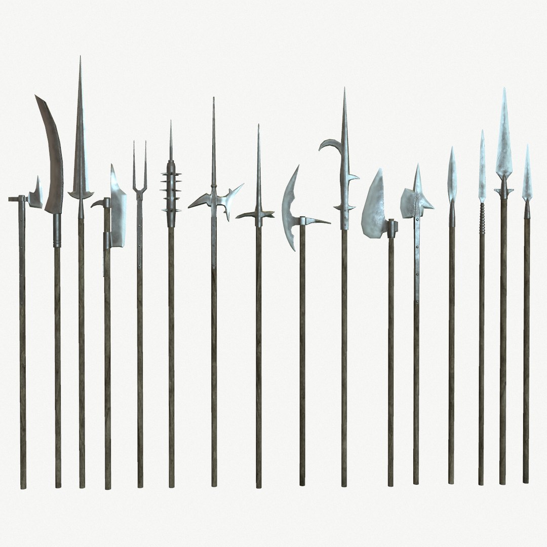 Spears Collection 3D model - TurboSquid 2045936