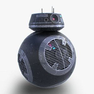 3D model star wars bb-9e droid