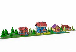 Cartoon village v2