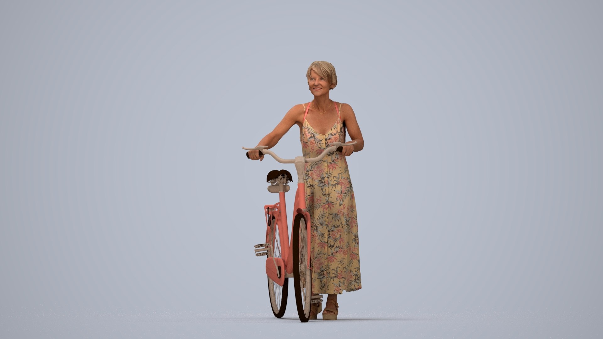 00392Julie001 - Senior Caucasian woman standing with bicycle in summer attire for public spaces 3D model https://p.turbosquid.com/ts-thumb/V2/CrEc8t/ER/00392_julie001_state2_frame_0006/jpg/1773141166/1920x1080/fit_q87/f30f1a23135b1494b9d55dd53a87cde81aa249f3/00392_julie001_state2_frame_0006.jpg