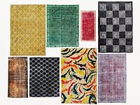 Overdyed rugs kilim vol 01
