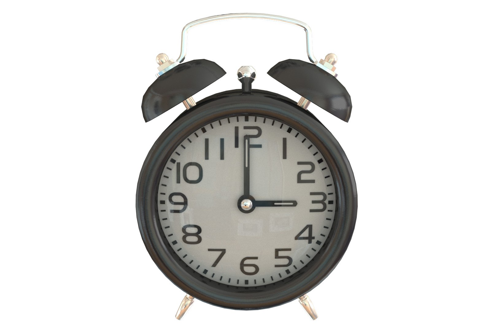 Alarm Clock Lo 3d Model