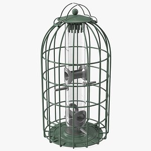 Caged Bird Feeder