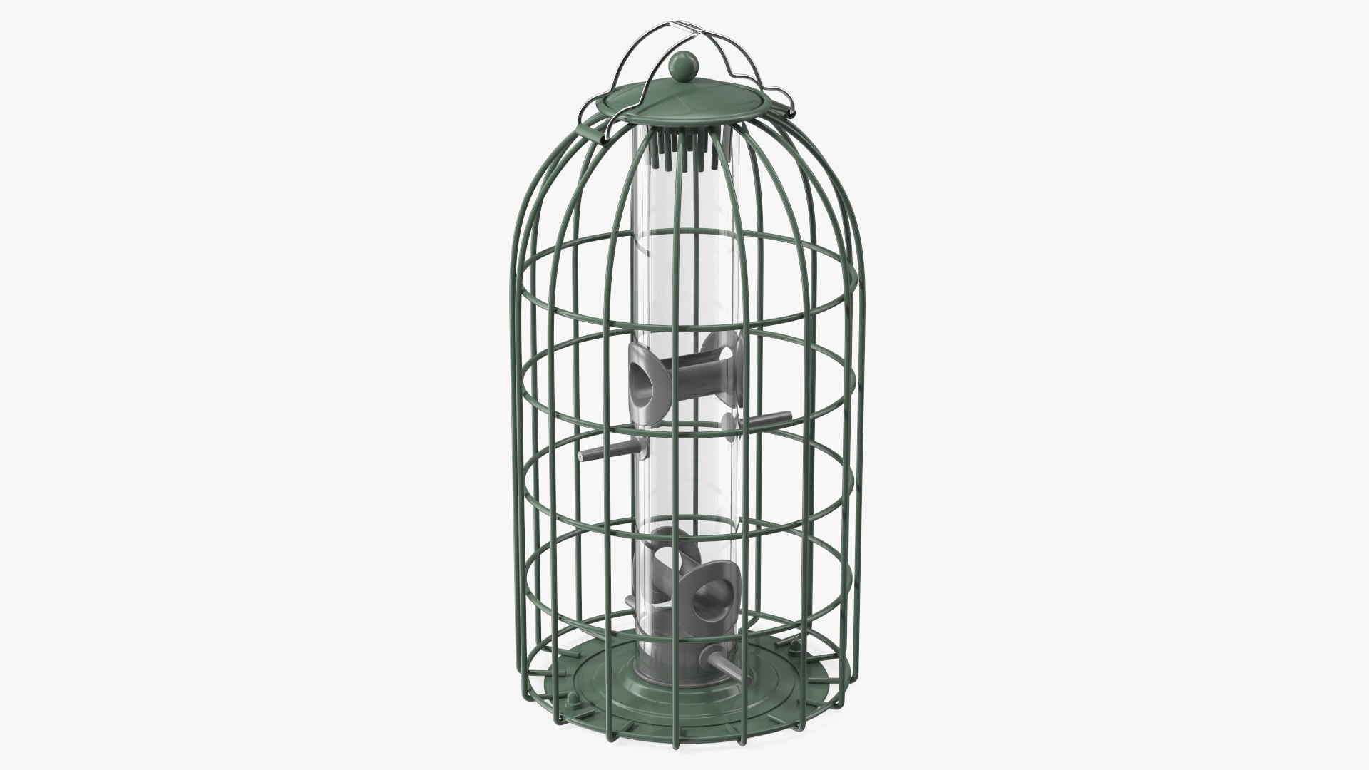 Caged Bird Feeder 3D model preview