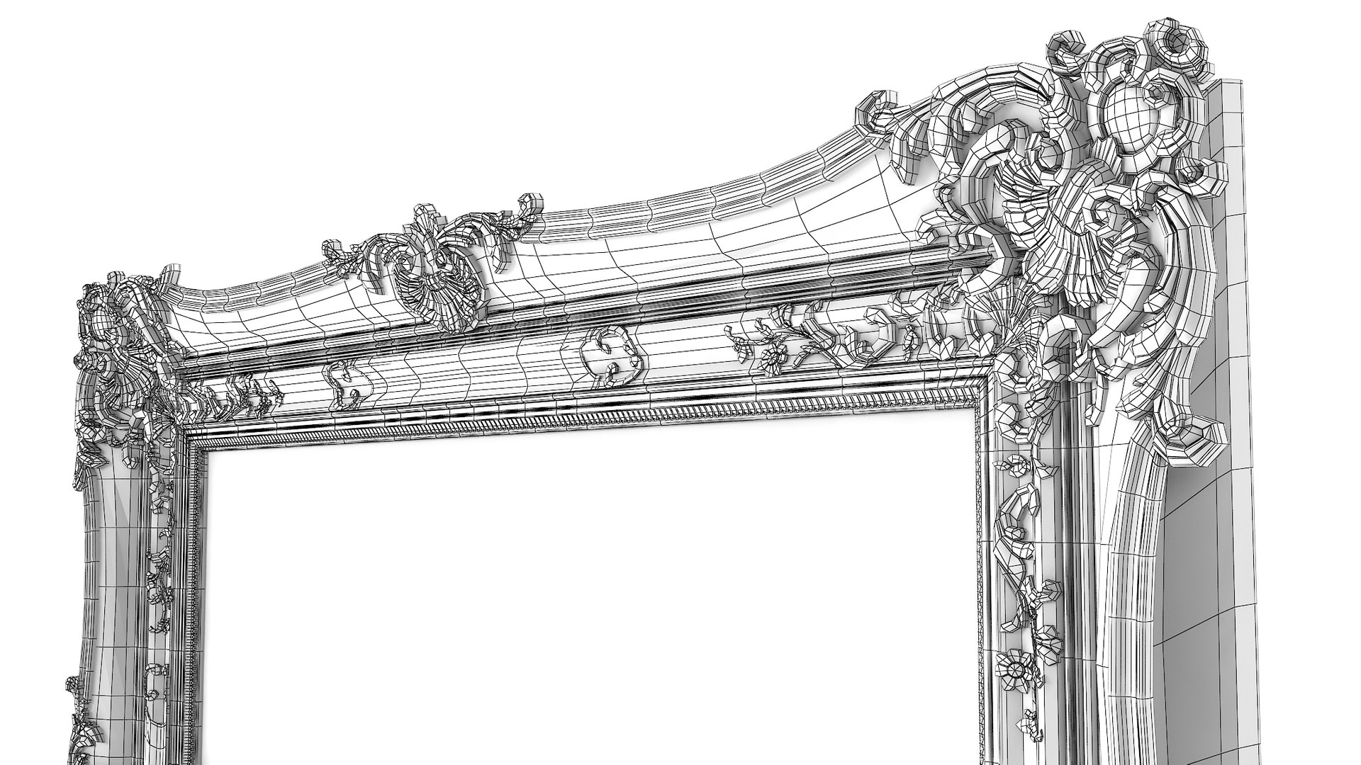3D realistic baroque picture frame https://p.turbosquid.com/ts-thumb/V2/IVYoo4/Ifwk33Z5/c_s0006/jpg/1580627075/1920x1080/fit_q87/3f685bc4fd034fd01c31d76376a153491ce1afcf/c_s0006.jpg