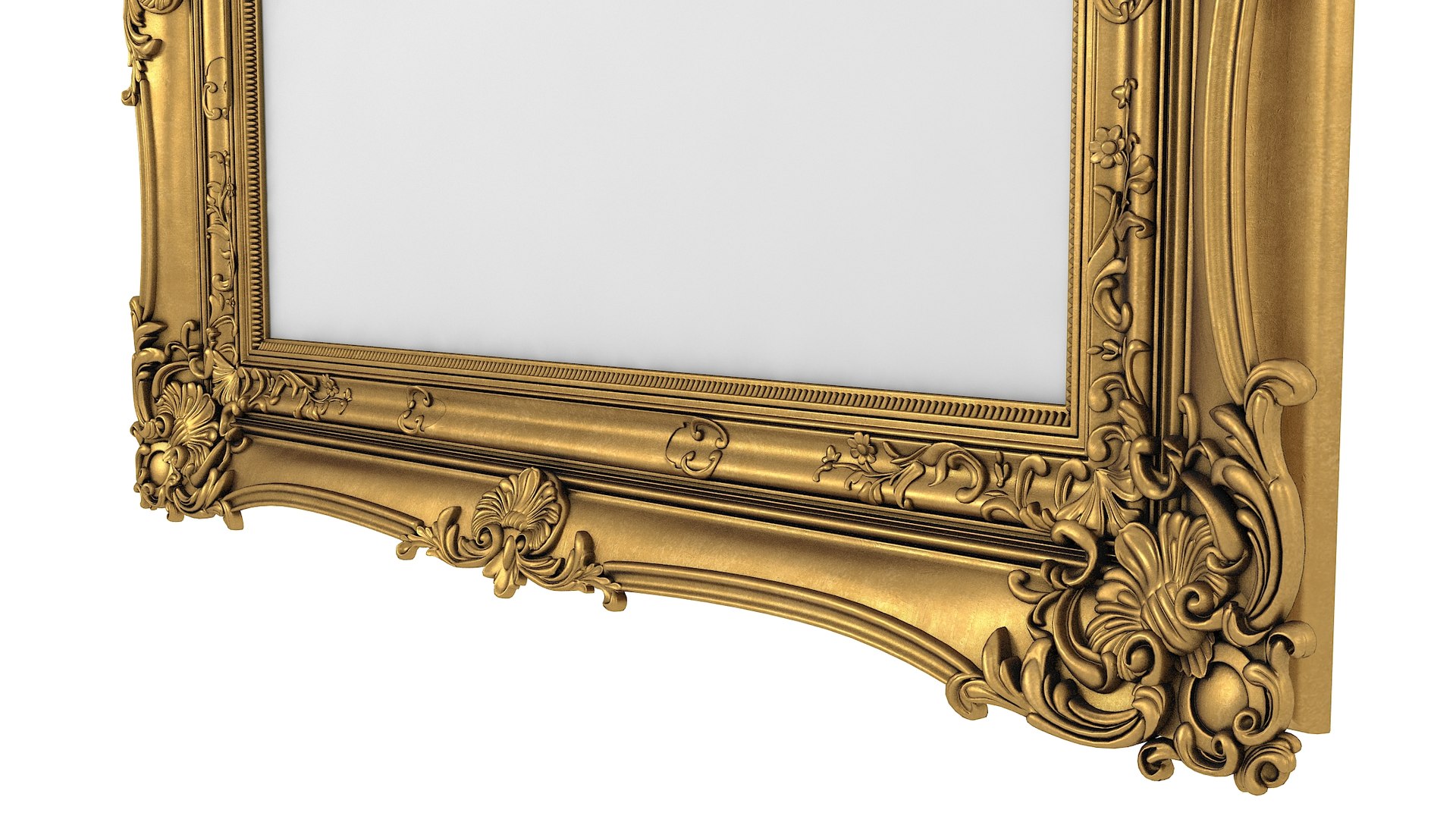 3D realistic baroque picture frame https://p.turbosquid.com/ts-thumb/V2/IVYoo4/g4o3n0F7/c_0004/jpg/1580627075/1920x1080/fit_q87/730abf63b61334d8997b8f76a390014fec7c62e2/c_0004.jpg