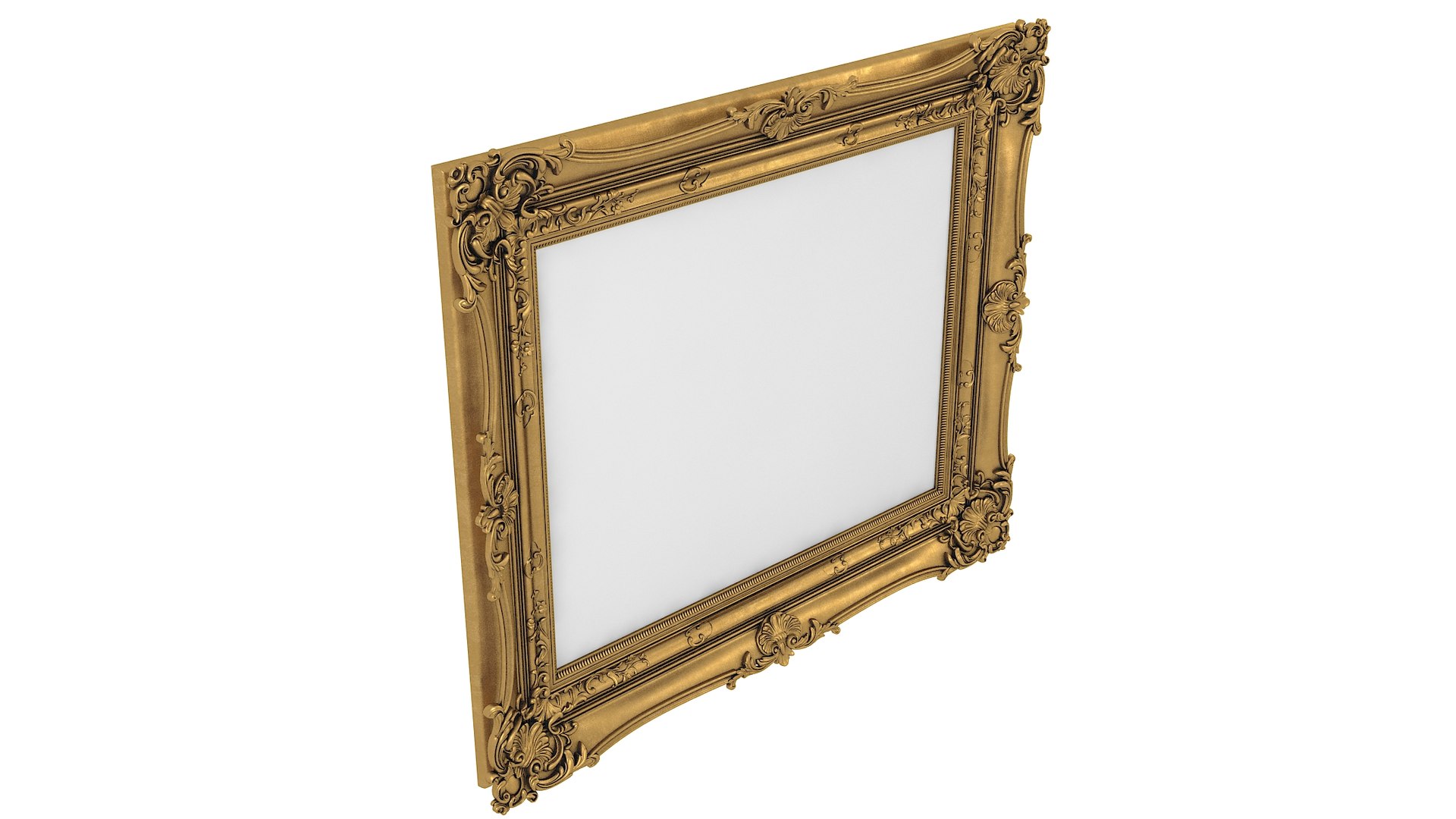 3D realistic baroque picture frame https://p.turbosquid.com/ts-thumb/V2/IVYoo4/yLm0TALj/c_0003/jpg/1580627075/1920x1080/fit_q87/d503e4bfc6858e2c5c8102af2ebb1b3f8b389313/c_0003.jpg