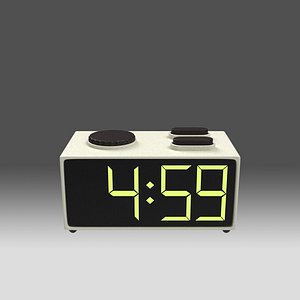 Retro Radio Alarm Clock