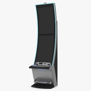 casino slot machine screen 3D