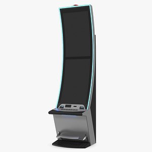 Casino Slot Machine Off Screen 3D Model
