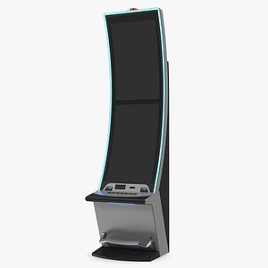 Casino Slot Machine Off Screen 3D Model