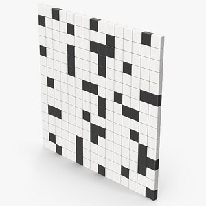 3D model Crossword Puzzle