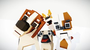 simple pack dogs model