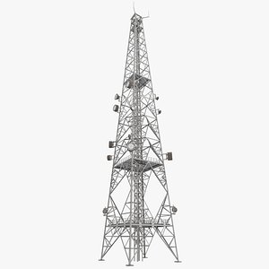 3D telecommunication tower