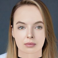 Jodie Comer Head - No Hair - Low poly head for game