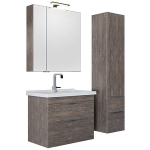 3D Furniture set Evora 60-80-100 Oak antique model