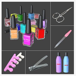 3D polish nail bottle model - TurboSquid 1666806