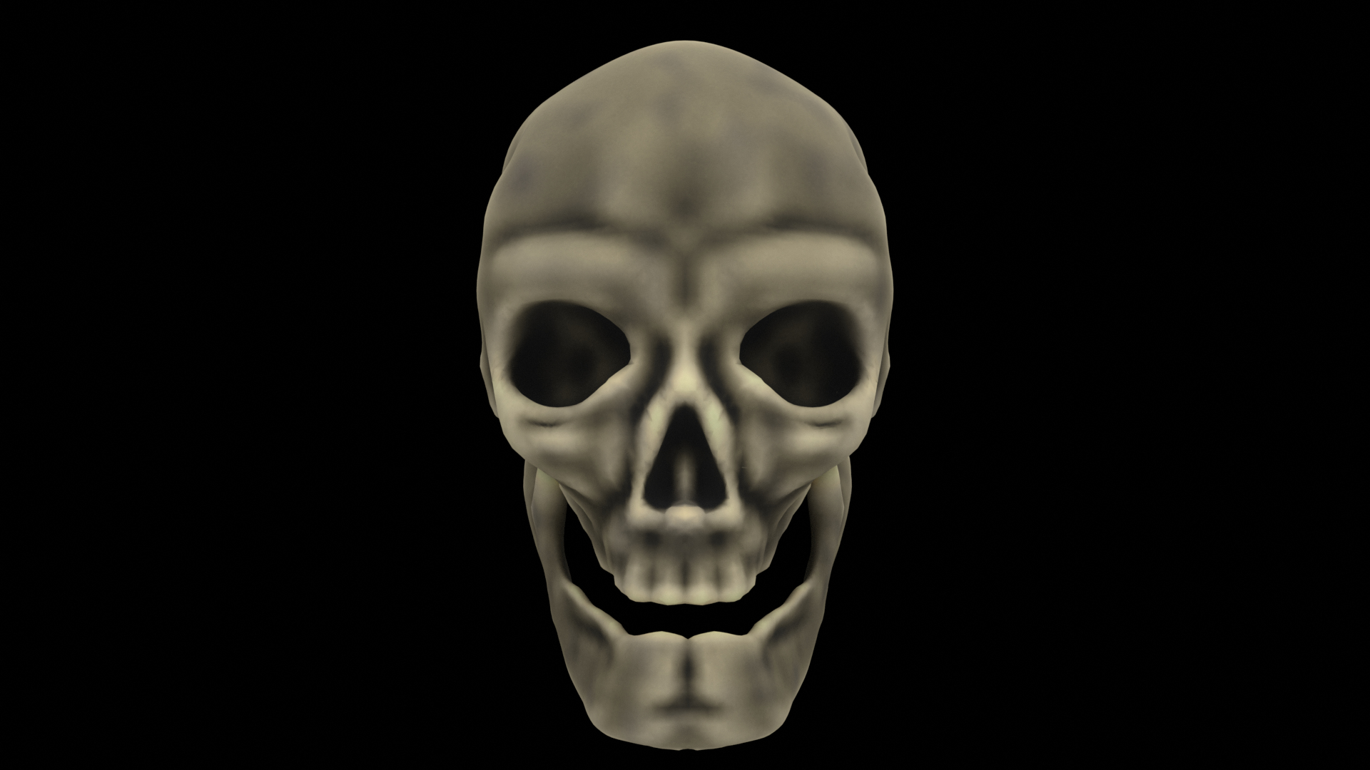 3D Stylized Skull Model - TurboSquid 1979987