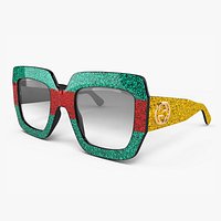 Gucci sunglasses glitter