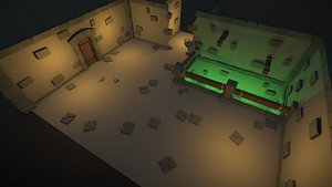 Polytheon Dungeon - Architecture 3D
