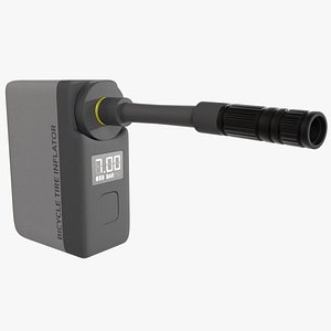 Bicycle tire inflator model