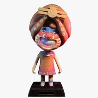 Nasca Girl Bobblehead