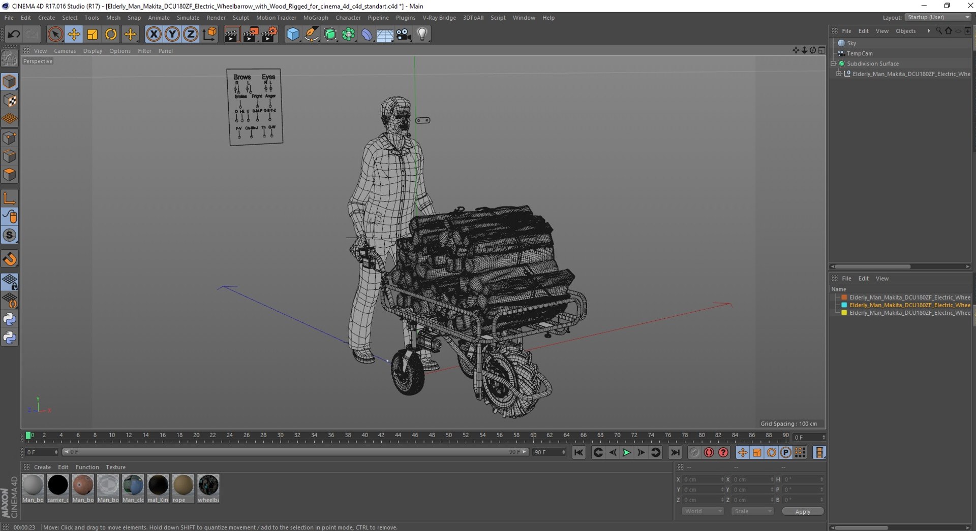 Elderly Man Makita DCU180ZF Electric Wheelbarrow with Wood Rigged for Cinema 4D model https://p.turbosquid.com/ts-thumb/V2/jCgaDl/s5/elderlymanmakitadcu180zfelectricwheelbarrowwithwoodriggedmb3dmodel033/jpg/1680457522/1920x1080/fit_q87/8ad3cc020e0a637f232b2cba377b978f02080e23/elderlymanmakitadcu180zfelectricwheelbarrowwithwoodriggedmb3dmodel033.jpg