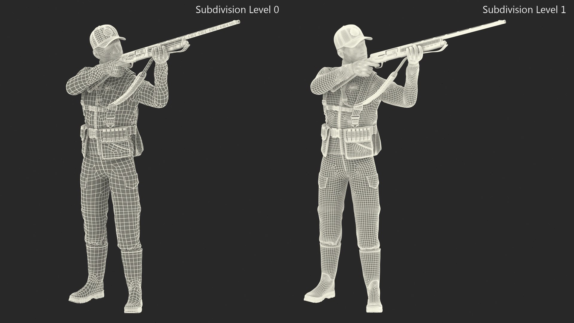 Aiming Duck Hunter with Gun in Grass Camo Fur 3D model https://p.turbosquid.com/ts-thumb/V2/l430xa/vZ/aimingduckhunterwithguningrasscamofur3dsmodel017/jpg/1663279704/1920x1080/fit_q87/ccd77c41a2797dbf0dd8303d2ca84a2992ee79cb/aimingduckhunterwithguningrasscamofur3dsmodel017.jpg