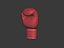 Luvas de boxe de desenho animado