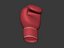 Luvas de boxe de desenho animado