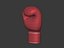 Luvas de boxe de desenho animado