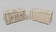 Customizable Wooden Crate Duo - Long Forms 3D