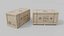 Customizable Wooden Crate Duo - Long Forms 3D