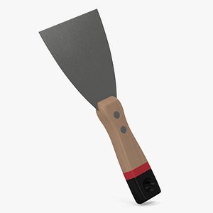 3D model Scraper 3 Inch Wood Handle