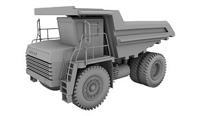 3d belaz 7540 model