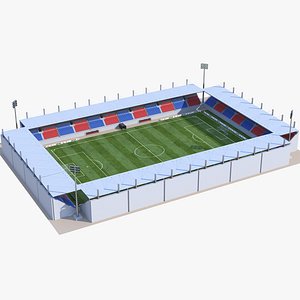 3D model Football Soccer Stadium