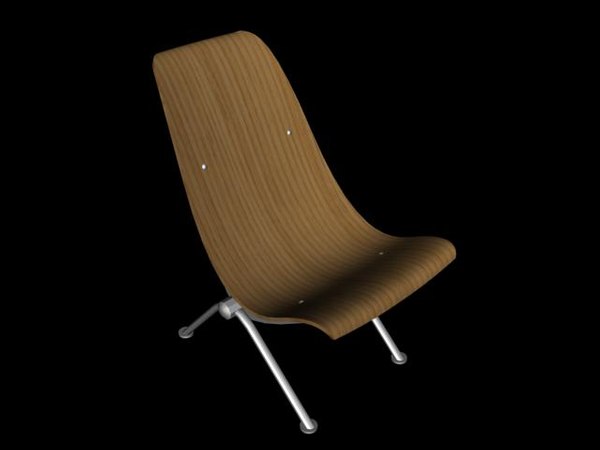 3d chair furniture model