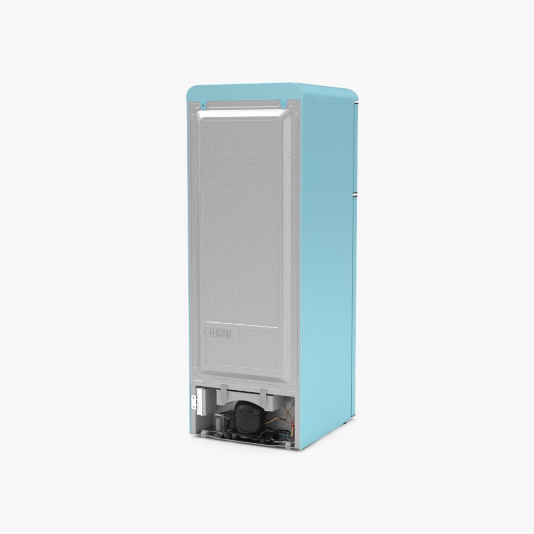 Galanz Retro Refrigerator 3D - TurboSquid 2082560