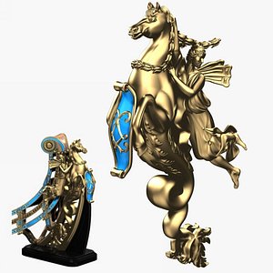 Figurehead Soleil Royal 1670 3D model