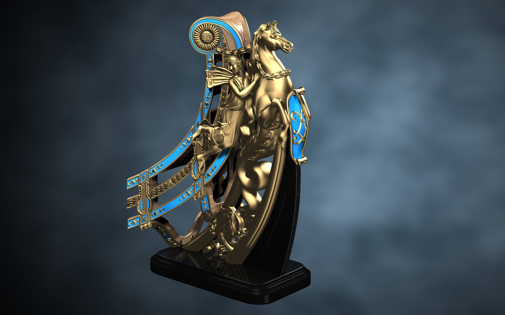 Figurehead Soleil Royal 1670 3D Model - TurboSquid 2084523