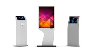 Electronic Kiosk Collection 3D
